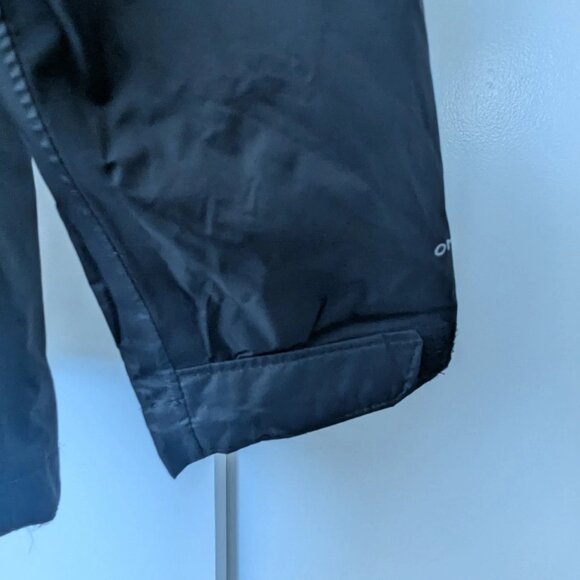 Columbia Omni-Tech Black Boys Windbreaker Jacket Youth XS Waterproof Hood Nylon - Picture 9 of 11